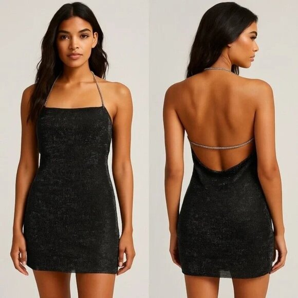 Choosy Dresses & Skirts - Choosy Crystal Sexy Dress Size XS